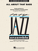 All About That Bass Jazz Ensemble sheet music cover
